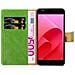 Custodia Compatibile Con Asus Zenfone 4 Selfie Pro In Verde Erbe - Coperchio Protettiva Con Chiusura Magnetica, Funzione Stand E Tasca Per Le Carte - Foto miniatura 7