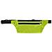 Marsupio Sportivo Multitasche Con Cerniera Bande Riflettenti Regolabile Giallo - Foto miniatura 1