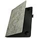 Custodia Universale Tablet 10 Pollici Similpelle Effetto Marmo Supporto Grigia - Foto miniatura 1