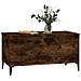 Tavolino Da Salotto Rovere Fumo 90x44,5x45 Cm Legno Multistrato - Foto miniatura 2