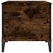 Tavolino Da Salotto Rovere Fumo 90x44,5x45 Cm Legno Multistrato - Foto miniatura 7