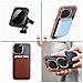 Cover Magsafe Per Iphone 15 Pro Silicone Bordo Cromato Rosa - Foto miniatura 4