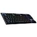 G915 TKL Tenkeyless LIGHTSPEED Wireless RGB Mechanical Gaming Keyboard - GL Clicky tastiera USB QWERTZ Tedesco Carbonio - Foto miniatura 1