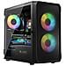 Case Computer Desktop Atx Logic Portos Argb Nero - Foto miniatura 2