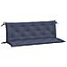 Cuscini Per Panca 2 Pz Blu Marino 150x50x7 Cm In Tessuto Oxford - Foto miniatura 2