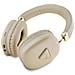 Bluetooth 5.3 Ipx4 Wireless Headset Effetto Saffiano Fascia Regolabile, Oro - Foto miniatura 2