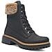 Black Casual Closed Ladies Mid Height Boots Stivaletti Pelle Sintetica Scarpe Donna Nero Eu 39, 72630-00 - Foto miniatura 1