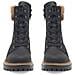 Black Casual Closed Ladies Mid Height Boots Stivaletti Pelle Sintetica Scarpe Donna Nero Eu 39, 72630-00 - Foto miniatura 3