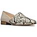 Décolleté Clarks Donna Pure Tone In Pelle Di Serpente Grigio 37 - Foto miniatura 3