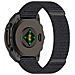 Cinturino In Nylon Compatibile Con Garmin Da 22 Mm Grey - Foto miniatura 3