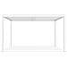Pergola Bioclimatica Autoportante In Alluminio Bianco Piana 4x3m - Foto miniatura 2
