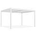 Pergola Bioclimatica Autoportante In Alluminio Bianco Piana 4x3m - Foto miniatura 5