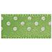 Nastro In Raso Con Puntini H 9,5mm Rotolo 10mt Verde - Foto miniatura 2