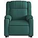 Poltrona Alzapersona Reclinabile Verde Scuro in Tessuto - Foto miniatura 9