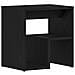 Comodino  Nero Rovere 40x30x40 cm in legno ingegnerizzato - Foto miniatura 1