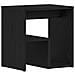 Comodino  Nero Rovere 40x30x40 cm in legno ingegnerizzato - Foto miniatura 5