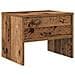 Armadio da Notte 2 pcs Legno vecchio 40 x 40 x 30 cm - Foto miniatura 8
