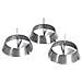 Set 3 Anelli Acciaio Inox Per Barbecue - Foto miniatura 1