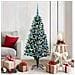 Albero di Natale artificiale con 150 LED Verde 150 cm - Foto miniatura 2