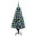 Albero di Natale artificiale con 150 LED Verde 150 cm - Foto miniatura 4