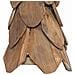 Albero di Natale Marrone 80 cm Legno massello di teak - Foto miniatura 8