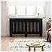 Copertura per radiatori Rovere Nero 152 x 19 x 81,5 cm - Foto miniatura 2