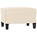 Set Divani 4 pz con Cuscini Beige in Tessuto Microfibra - Foto miniatura 6