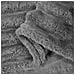Coperta Grigio scuro 150 x 130 cm Panno - Foto miniatura 6