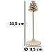 Portacandela Vkh741-beige-metallo-11,5x11,5x33,5 Cm - Foto miniatura 6