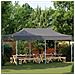 Tenda Party Antracite 291 x 580 x 315 cm Tessuto Oxford - Foto miniatura 2