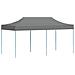 Tenda Party Antracite 291 x 580 x 315 cm Tessuto Oxford - Foto miniatura 8