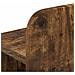 Testata del letto Rovere Fumo Legno ingegnerizzato - Foto miniatura 3