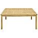 Tavolino da salotto Acacia chiaro 110 x 110 x 45 cm - Foto miniatura 3