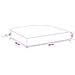 Cuscino per sedile a 1 pezzo SOEST 100% Poliestere Rosa - Foto miniatura 7