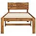 Letto Singolo con Testiera ROSTOCK Naturale 90 x 200 cm - Foto miniatura 4