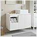 Set di mobili per il bagno 2 pz Bianco Lucido - Foto miniatura 8