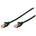 Cavo Rete S-Ftp Cat. 6 Doppia Schermatura Ls0H 1 m - Verde - Foto miniatura 1