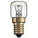 Lampada ad incandescenza per forni 300 gradi C chiara E 14 W 15 Pz 10 - Foto miniatura 1