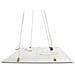 Kit Di Montaggio A Sospensione Per Pannelli Led 6018 - Foto miniatura 2