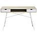 Scrivania Clarita Marrone Chiaro 120 Cm 48 Cm Con Contenitore - Foto miniatura 7