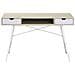 Scrivania Clarita Marrone Chiaro 120 Cm 48 Cm Con Contenitore - Foto miniatura 4