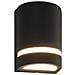 Lampade Da Parete Da Esterno 2 Pz 35 W Nere Semicircolari - Foto miniatura 2