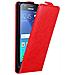 Custodia Compatibile Con Samsung Galaxy J5 2015 In Rosso Mela - Coperchio Protettivo In Design Flip Con Chiusura Magnetica - Foto miniatura 1