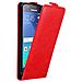 Custodia Compatibile Con Samsung Galaxy J5 2015 In Rosso Mela - Coperchio Protettivo In Design Flip Con Chiusura Magnetica - Foto miniatura 4