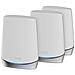 Sistema WiFi 6 Mesh Orbi RBK753, Router + 2 Satelliti, Copertura fino a 525 m2 e fino a 40 Dispositivi, Velocità AX4200 Triband - Foto miniatura 1