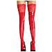 S548 - Calze In Vernice Rossa Colore: Rosso L-xl - Foto miniatura 1
