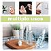100ml Piccolo Spruzzo Bottiglia Vuota - Plastica Piccolo Atomizzatore Spray Bottiglia Di Corsa Di Bottiglia Liquido Ricaricabile Contenitori Per Il Trucco Profumo Test Viaggio 4 Pezzi (100 Ml)  - Foto miniatura 4