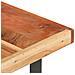 Tavolino Da Salotto In Legno Massello Di Acacia 142x90x42 Cm - Foto miniatura 8
