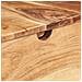 Tavolo Da Trucco Con Specchio 112x45x76 Cm Massello Di Acacia - Foto miniatura 2
