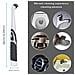 Pulizia Spazzola Elettrica Oscillante Per Pulizia Super Power Di Sonic Potenza Scrubber Cordless Con 4 Teste Per Bagno Domestica Idromassaggio Tile Piano Da Parete E Da Cucina - Foto miniatura 4
